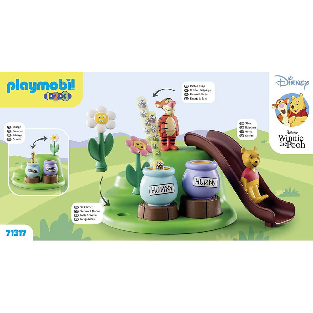 PLAYMOBIL 1.2.3 & Disney: Winnie's & Tigger's Bee Garden