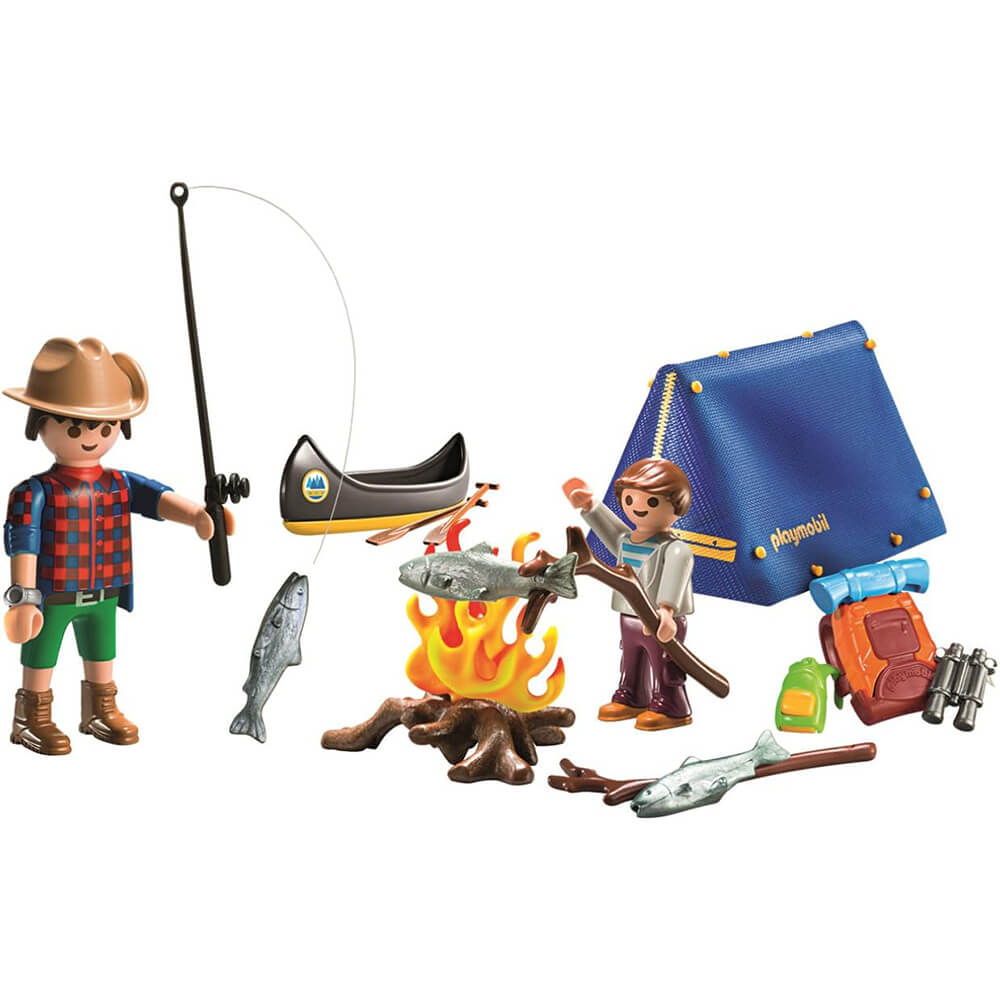 PLAYMOBIL Camping Adventure Carry Case (9323) Pieces