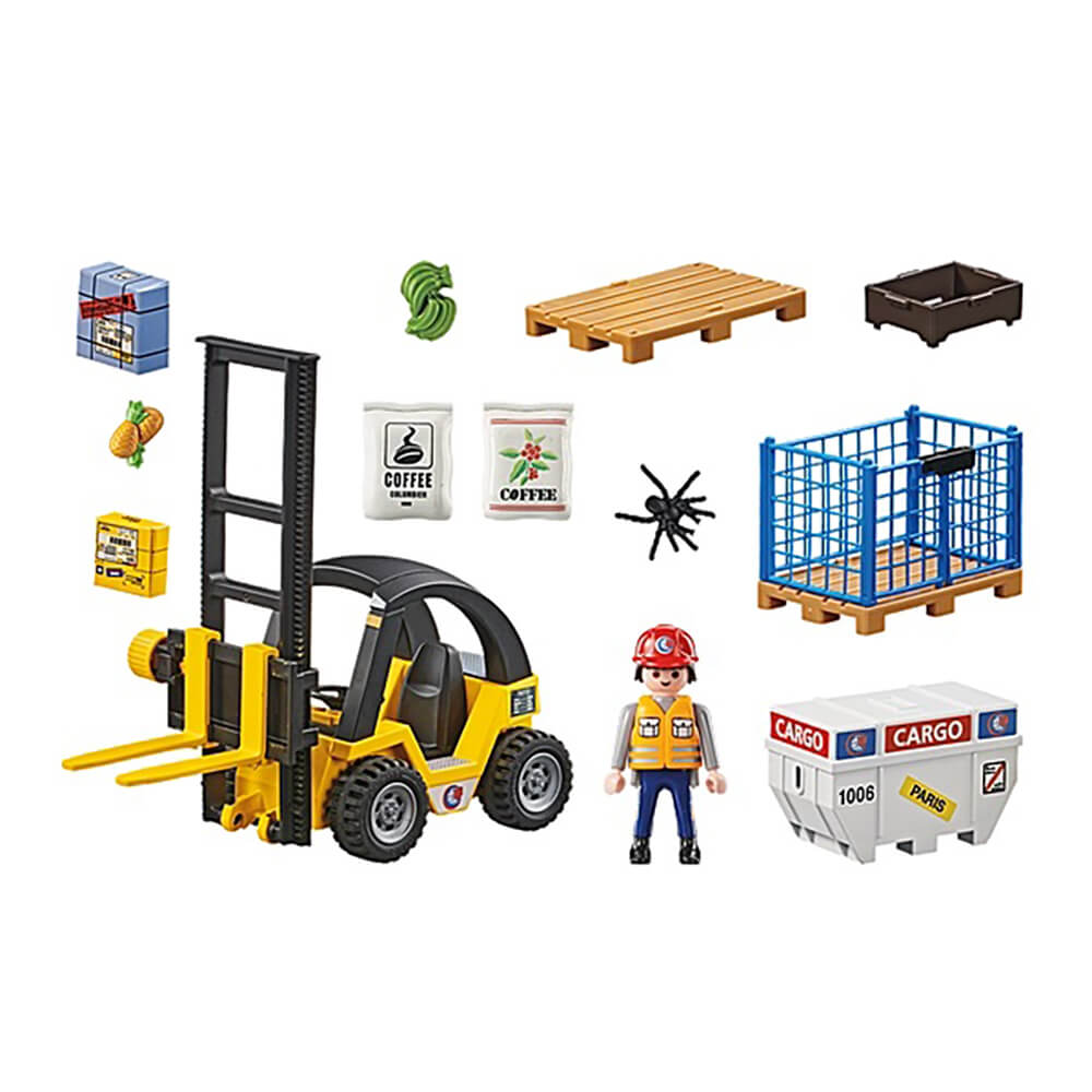 Playmobil  Forklift Truck with Cargo Set