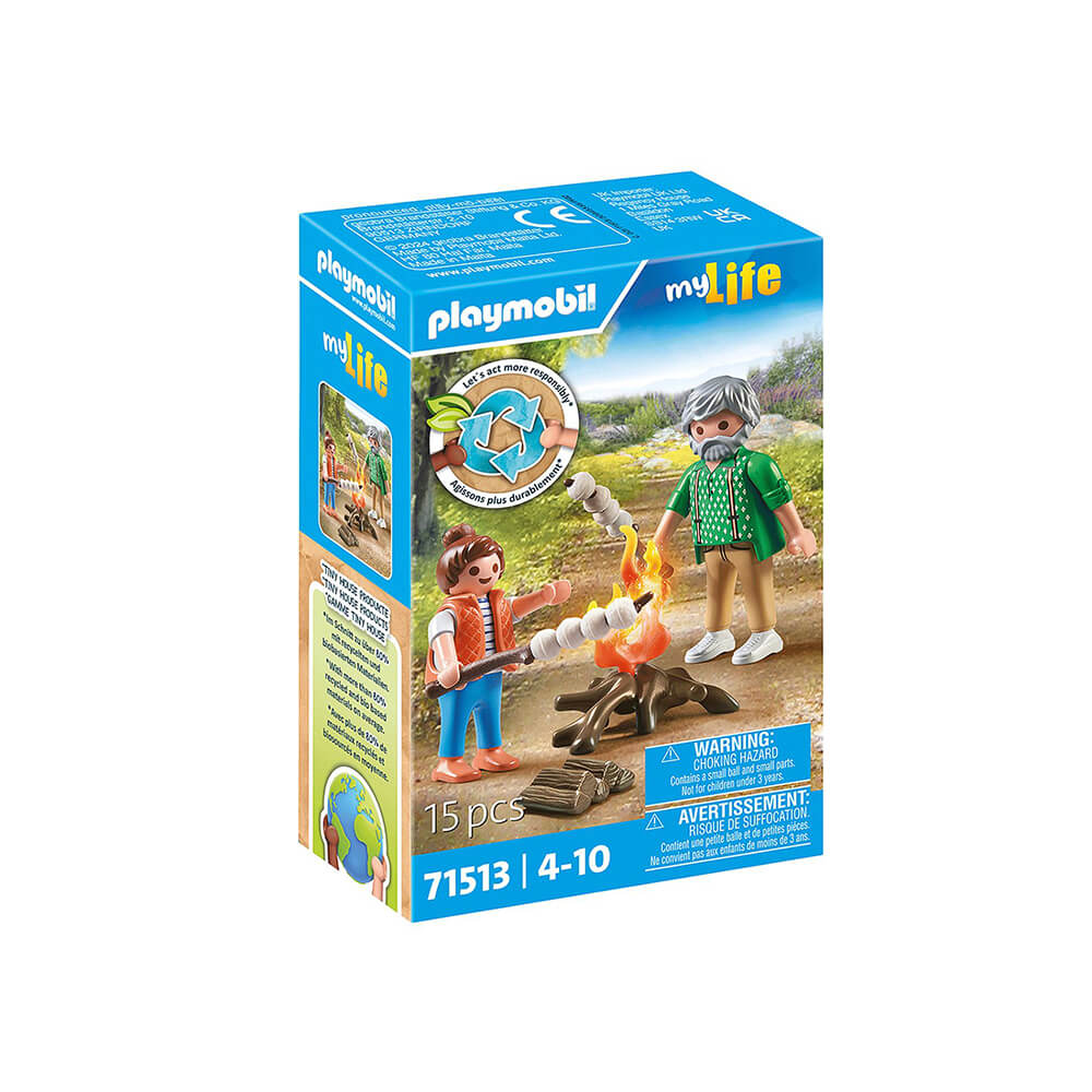 PLAYMOBIL My Life Campfire with Marshmallows Set