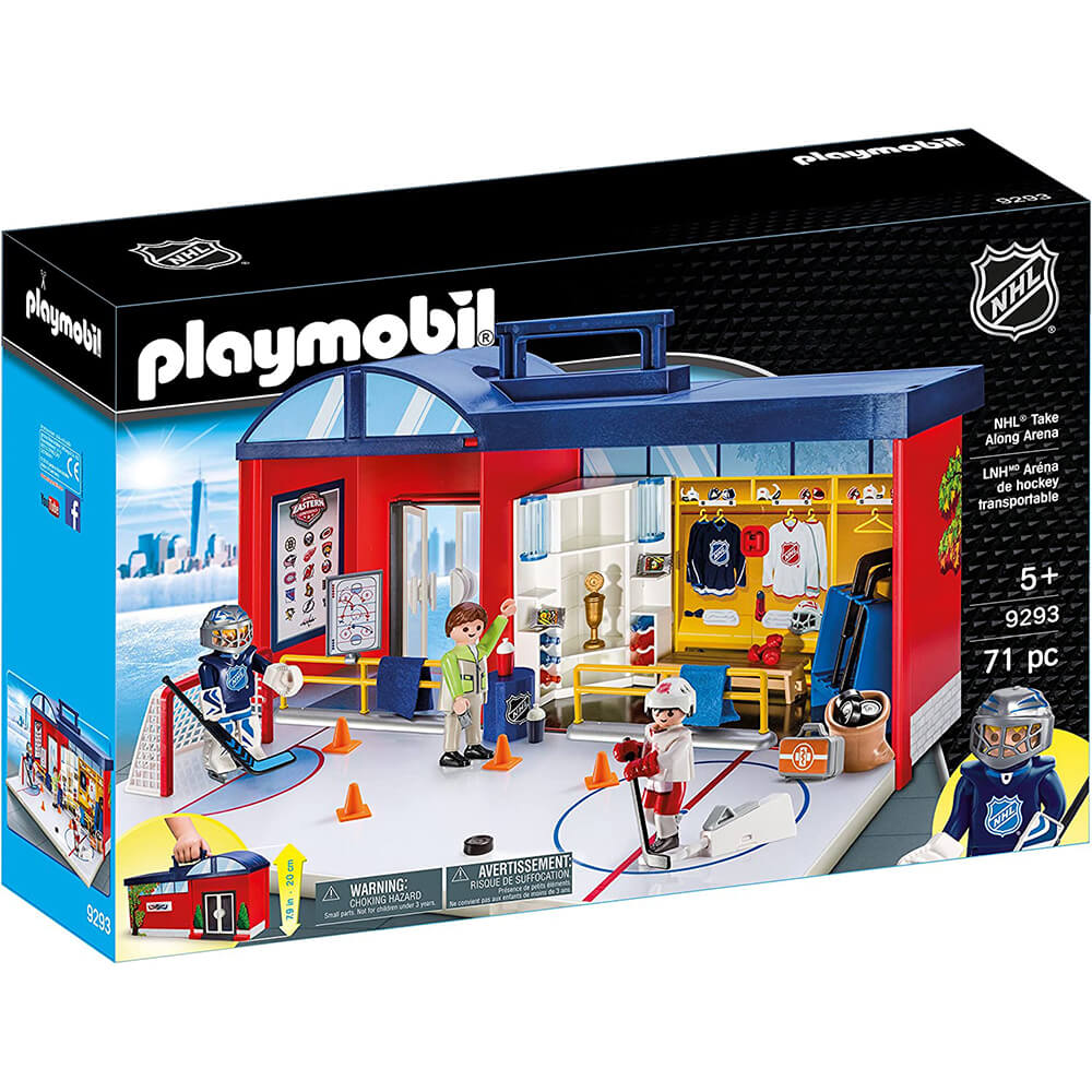 PLAYMOBIL NHL® Take Along Arena Playset (9293) Packaging