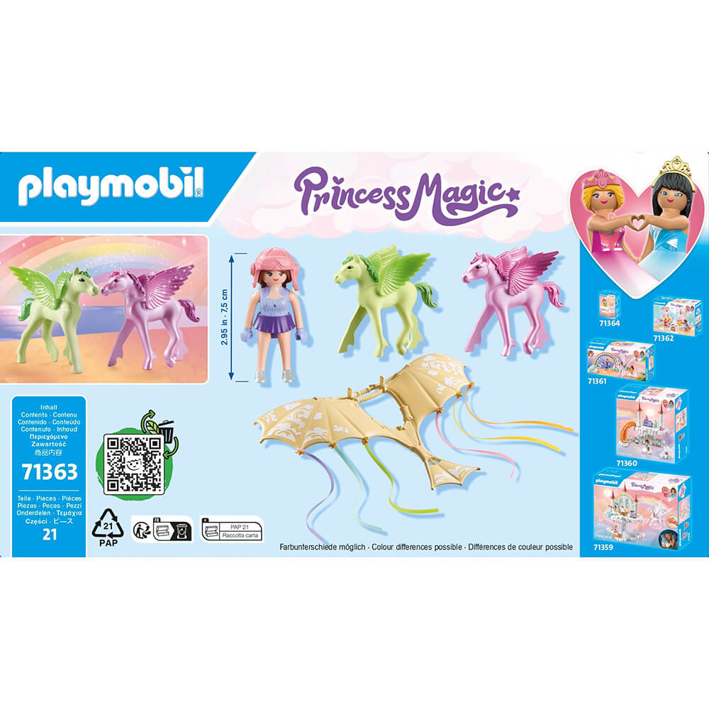 Playmobil pegasus hot sale with foal