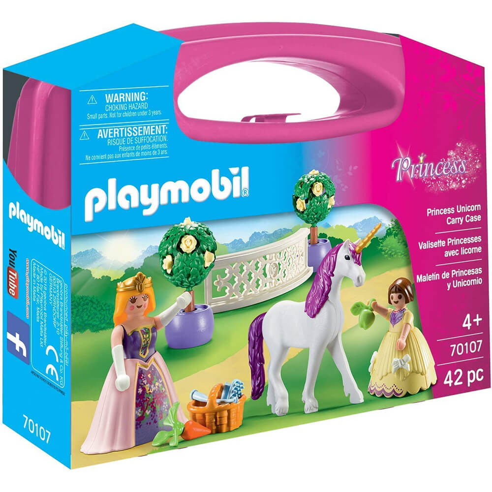 playmobil-princess-unicorn-carry-case-70107 Packaging