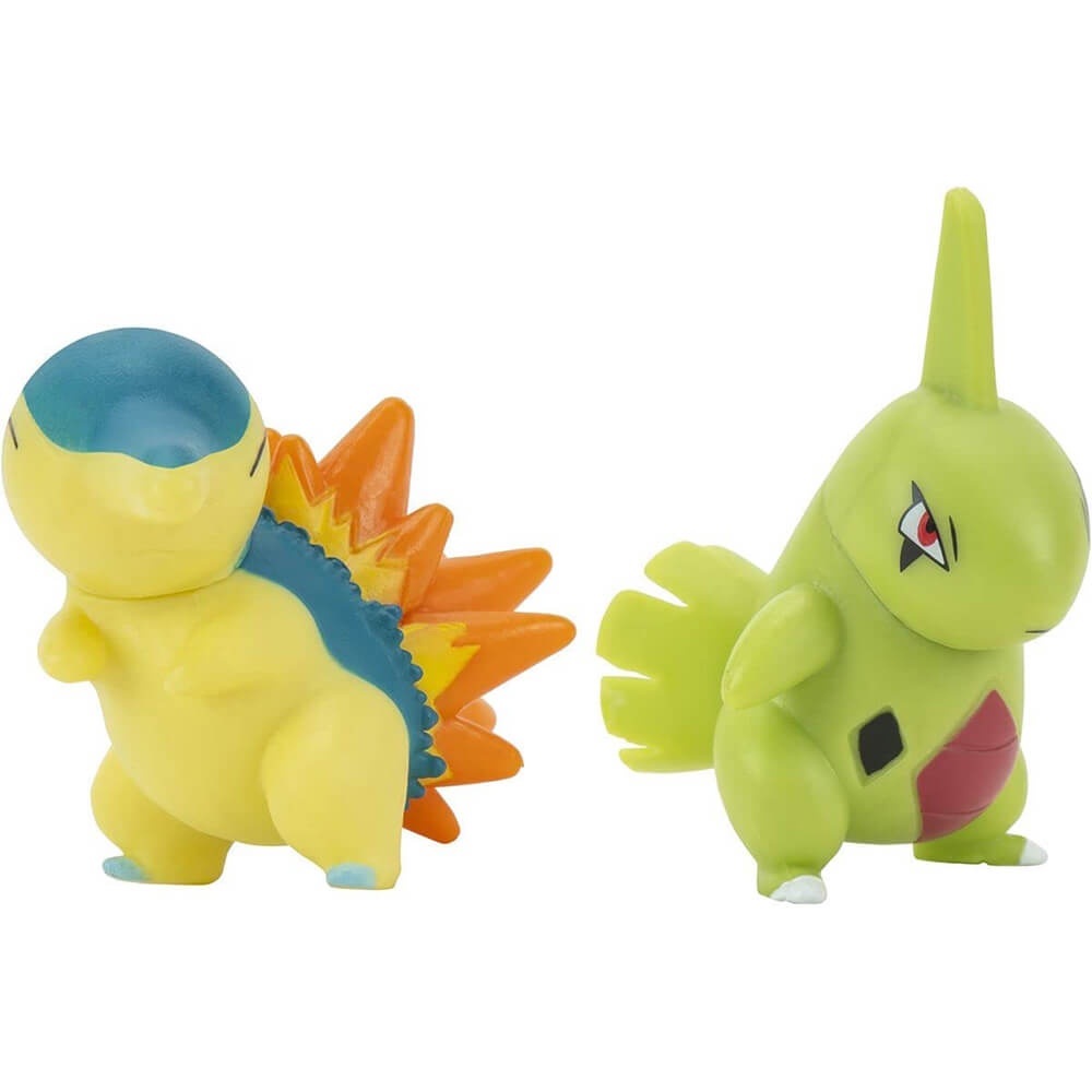 Pokemon Larvitar and Cyndaquil 2 Inch Battle Figure Pack