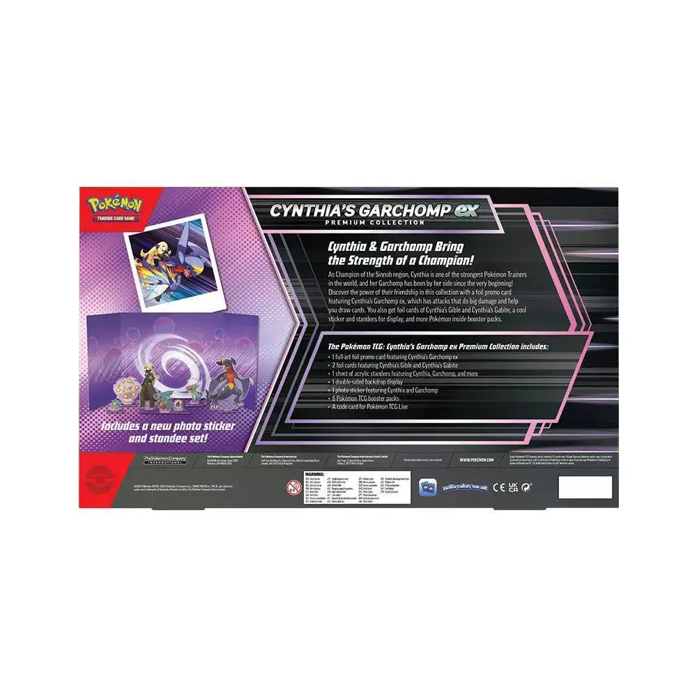Pokemon TCG Cynthia’s Garchomp ex Premium Collection