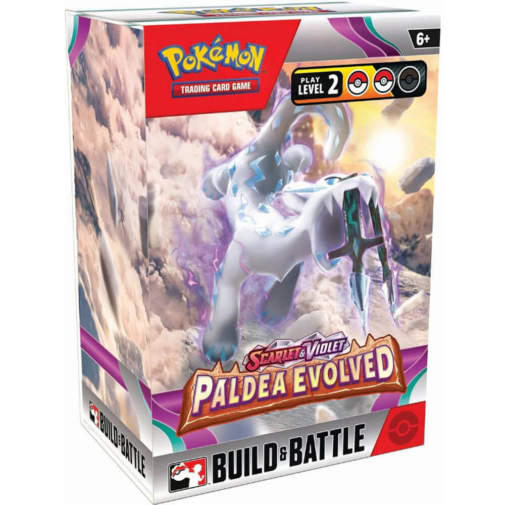 Pokemon TCG Scarlet & Violet-Paldea Evolved Build & Battle Box