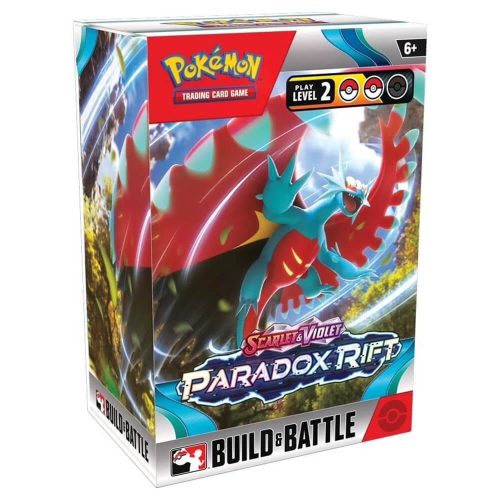 Pokemon TCG Scarlet & Violet Paradox Rift Build & Battle Box
