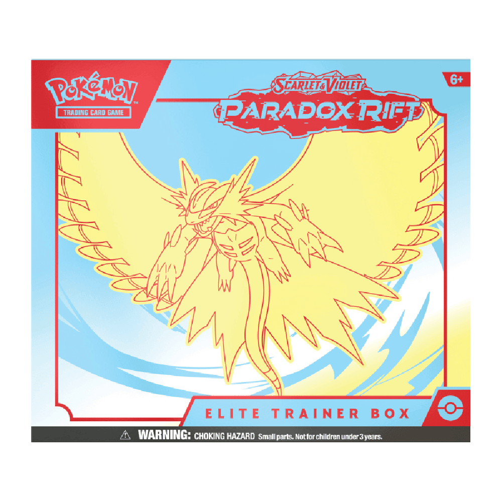 Pokemon TCG Scarlet & Violet-Paradox Rift Elite Trainer Box (Roaring Moon)
