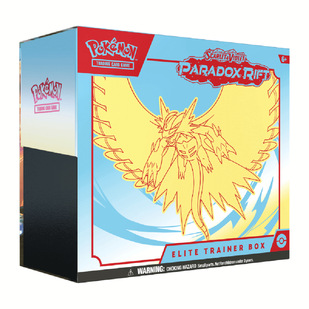 Pokemon TCG Scarlet & Violet-Paradox Rift Elite Trainer Box (Roaring Moon)