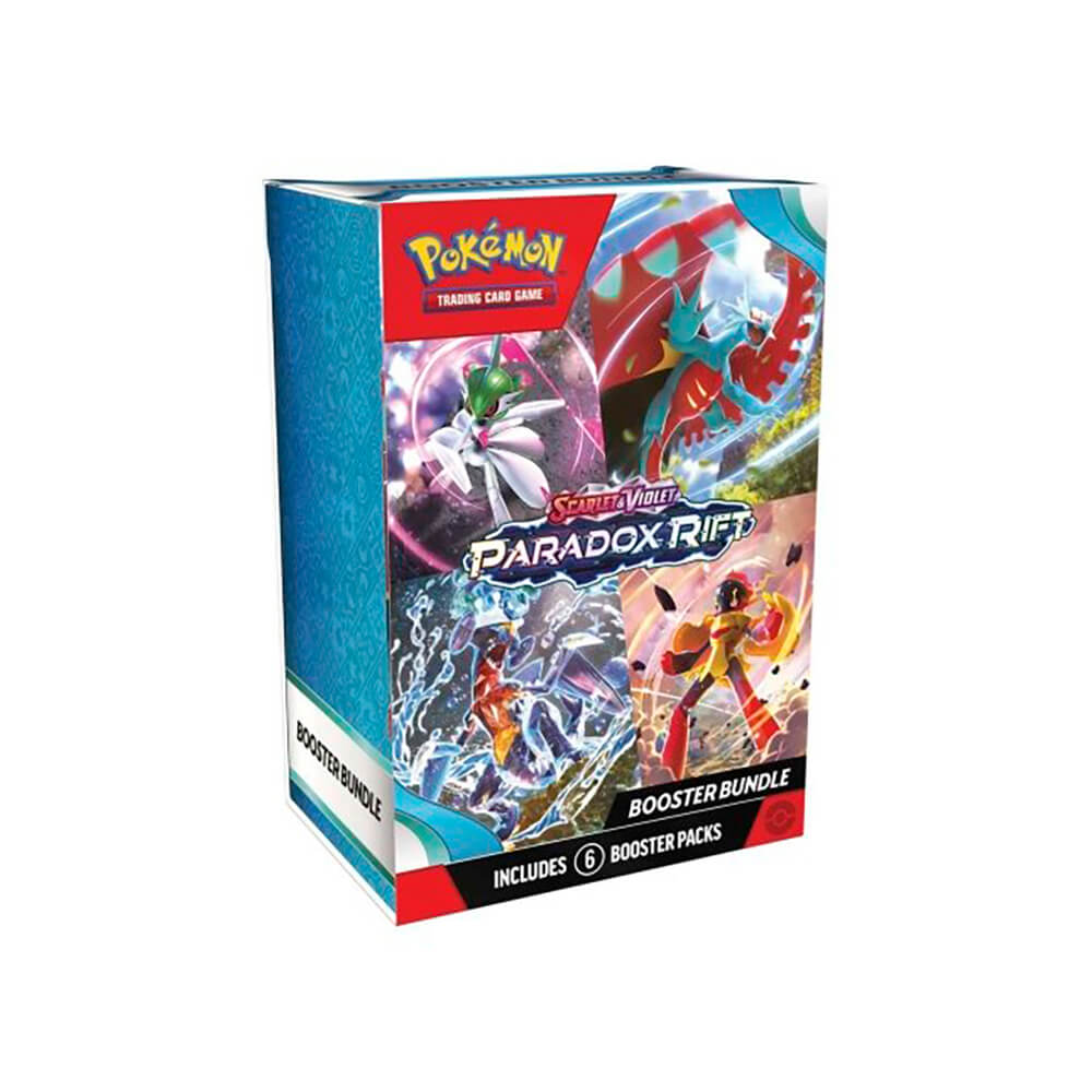 Pokemon TCG Scarlet & Violet-Paradox Rift Sleeved Booster Bundle (6 Packs)