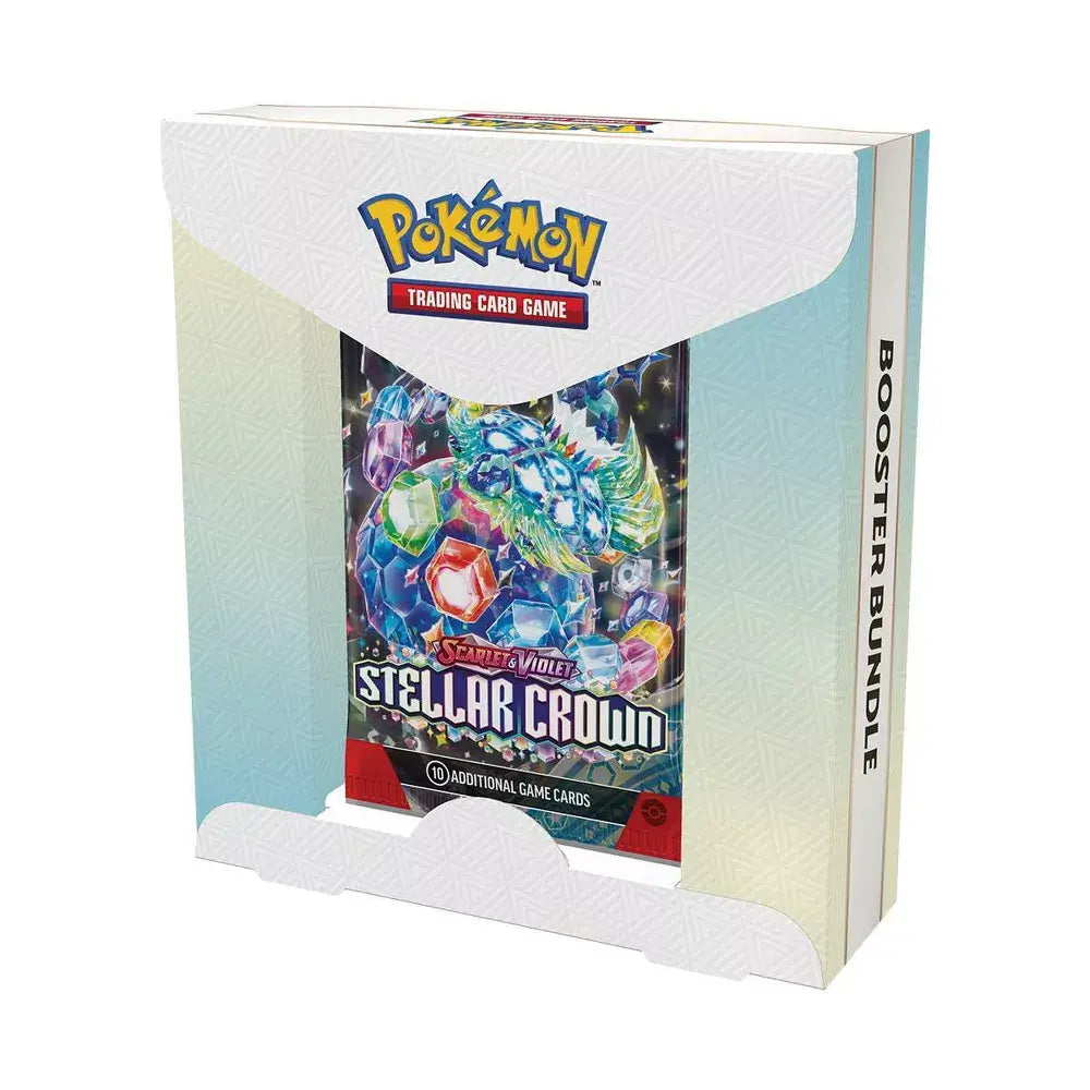 Pokemon TCG Scarlet & Violet Stellar Crown Booster Bundle (6 Packs) Maziply Toys Pokemon TCG Scarlet & Violet Stellar Crown Booster Bundle (6 Packs) Maziply Toys