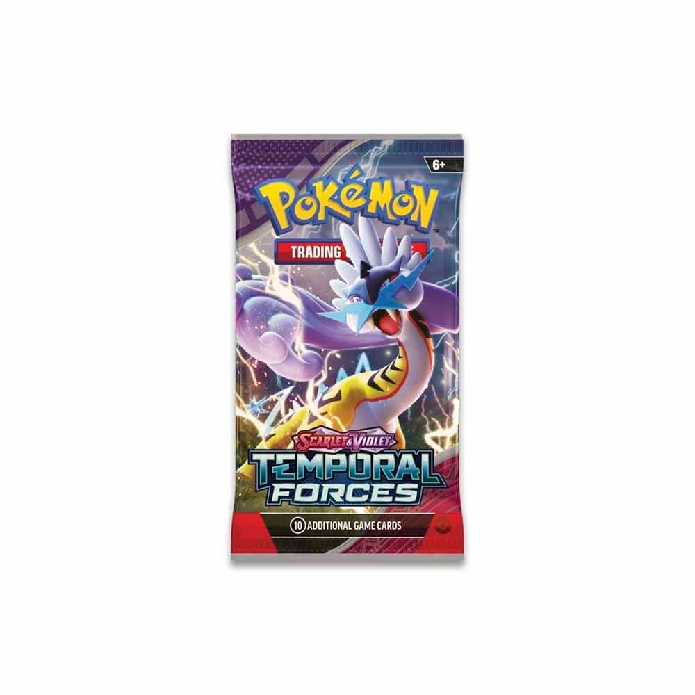 Pokemon TCG Scarlet & Violet Temporal Forces Booster Pack (10 Cards) Pokemon TCG Scarlet & Violet Temporal Forces Booster Pack (10 Cards)
