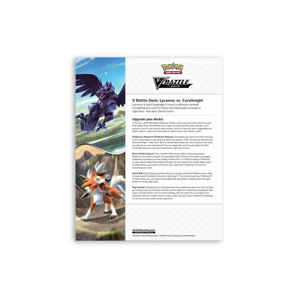 Pokemon TCG V Battle Deck Corviknight