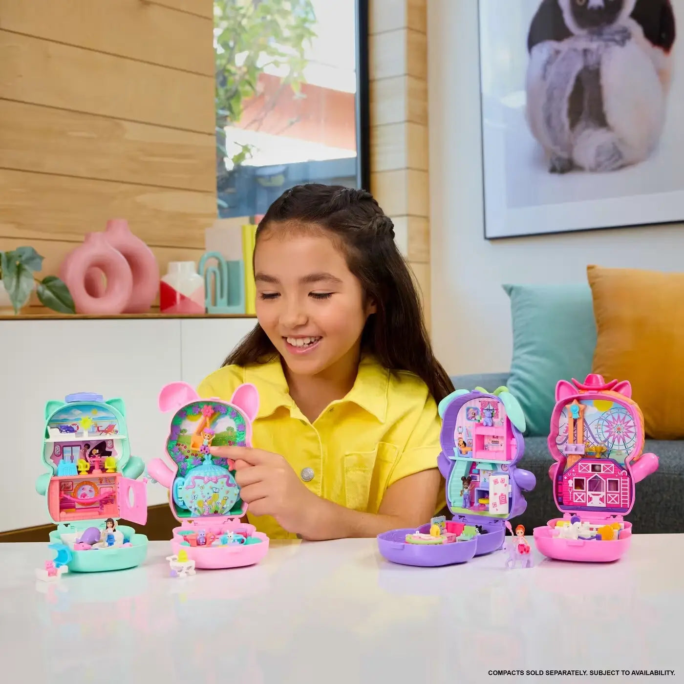 Polly Pocket Rodeo Polly Pocket Pony Rodeo Compact Playset – Maziply Toys