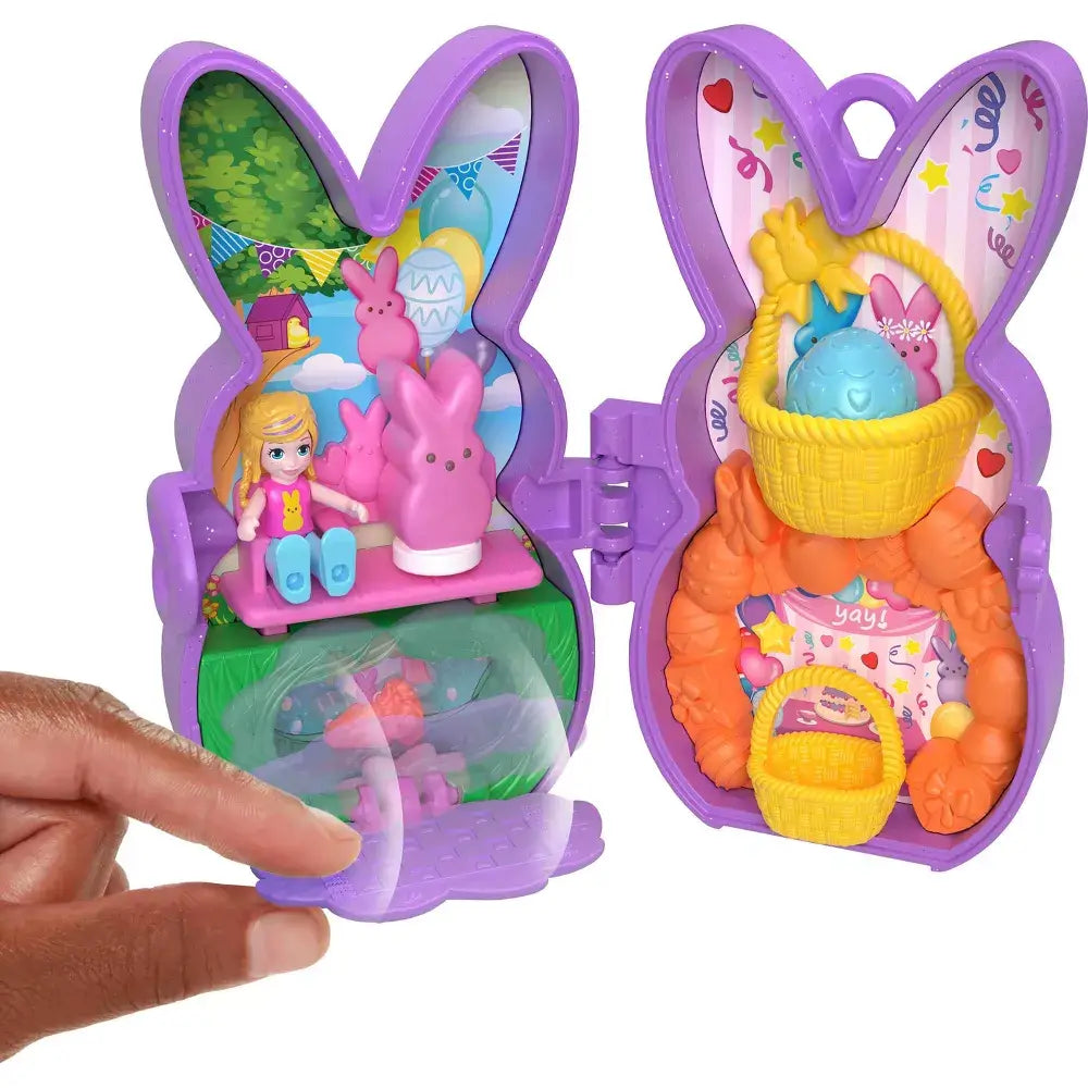 Polly Pocket X Peeps Travel Compact Playset