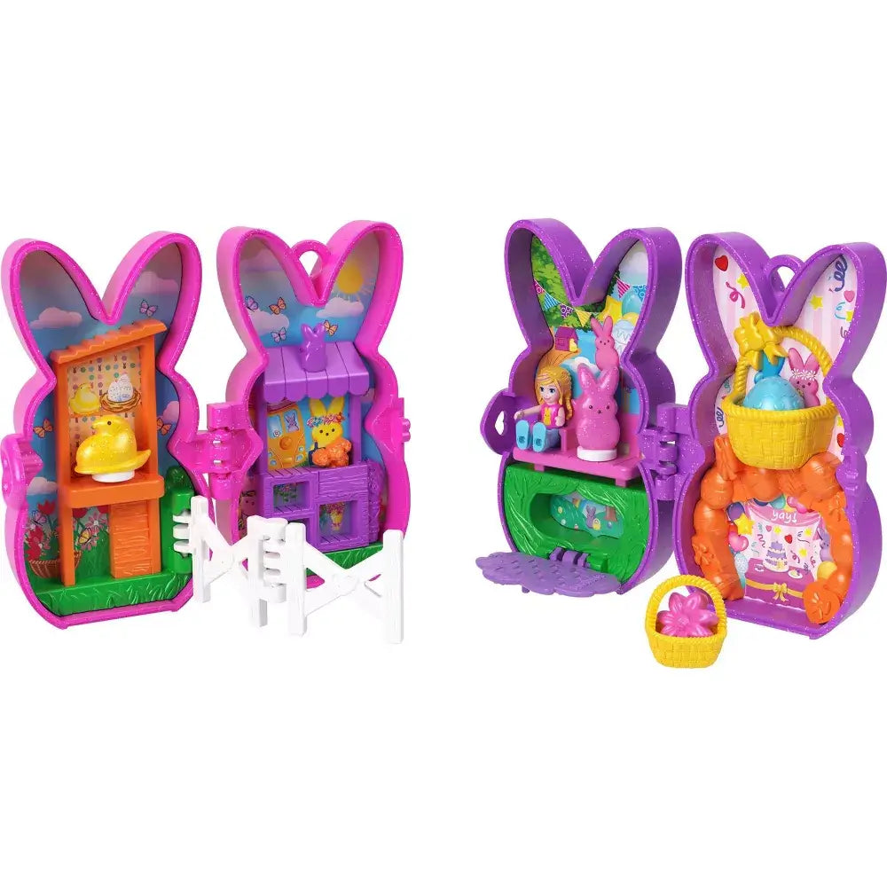 Polly Pocket X Peeps Travel Compact Playset