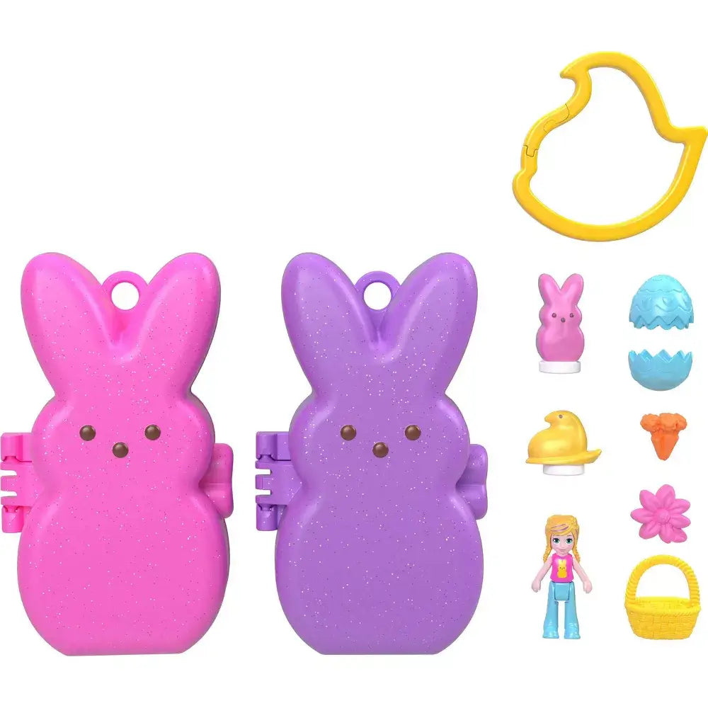 Polly Pocket X Peeps Travel Compact Playset