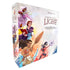 Front box of Ravensburger Disney Chronicles of Light: Darkness Falls featuring illustrated heroes Belle, Moana, Violet, and Maid Marian in dynamic poses against a fantasy backdrop.
