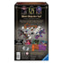 Back of Disney Villainous Evil Comes Prepared box featuring images of game pieces, description of objectives, and character portraits of Ratigan, Scar, and Yzma above setup components.