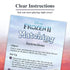 Instruction sheet for Ravensburger Frozen II Matching Game with setup rules and gameplay objective, emphasizing easy-to-follow directions so players can begin quickly.