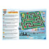 Back of Ravensburger Paw Patrol Junior Labyrinth box displays maze board layout, game components, and multilingual descriptions, with colorful character tokens shown around edges.