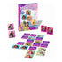 Disney Princess Matching Game box and cards displayed with characters including Mulan, Ariel, Moana, Snow White, and Jasmine, showing a fun picture-matching activity for kids ages 3 and up.