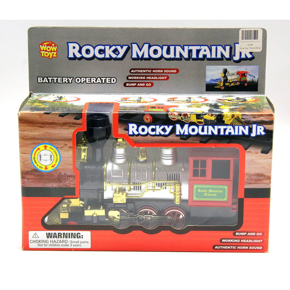 Rocky Mountain Jr Bump-and-Go Locomotive