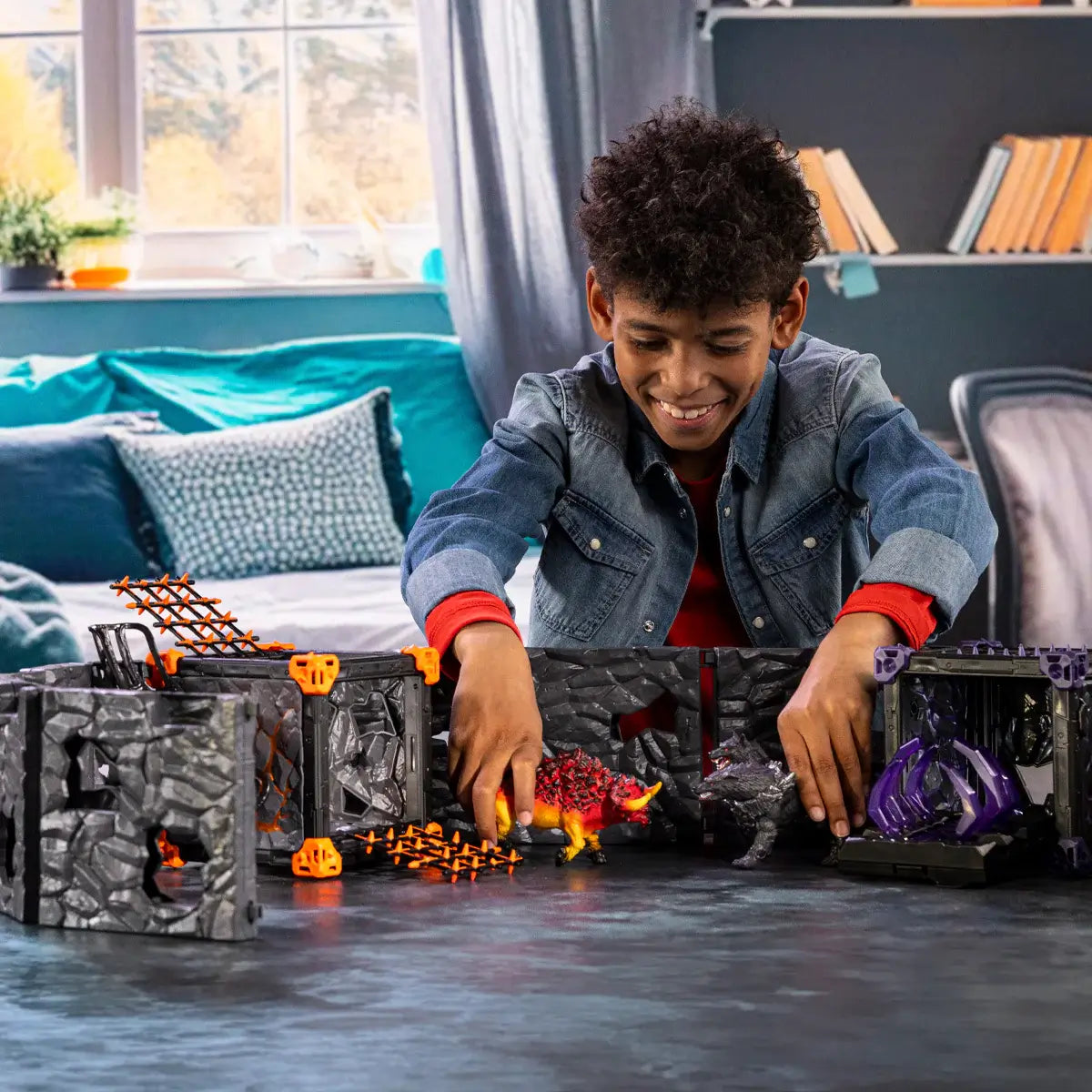 Schleich Eldrador BattleCave Arena Lava vs. Shadow Playset