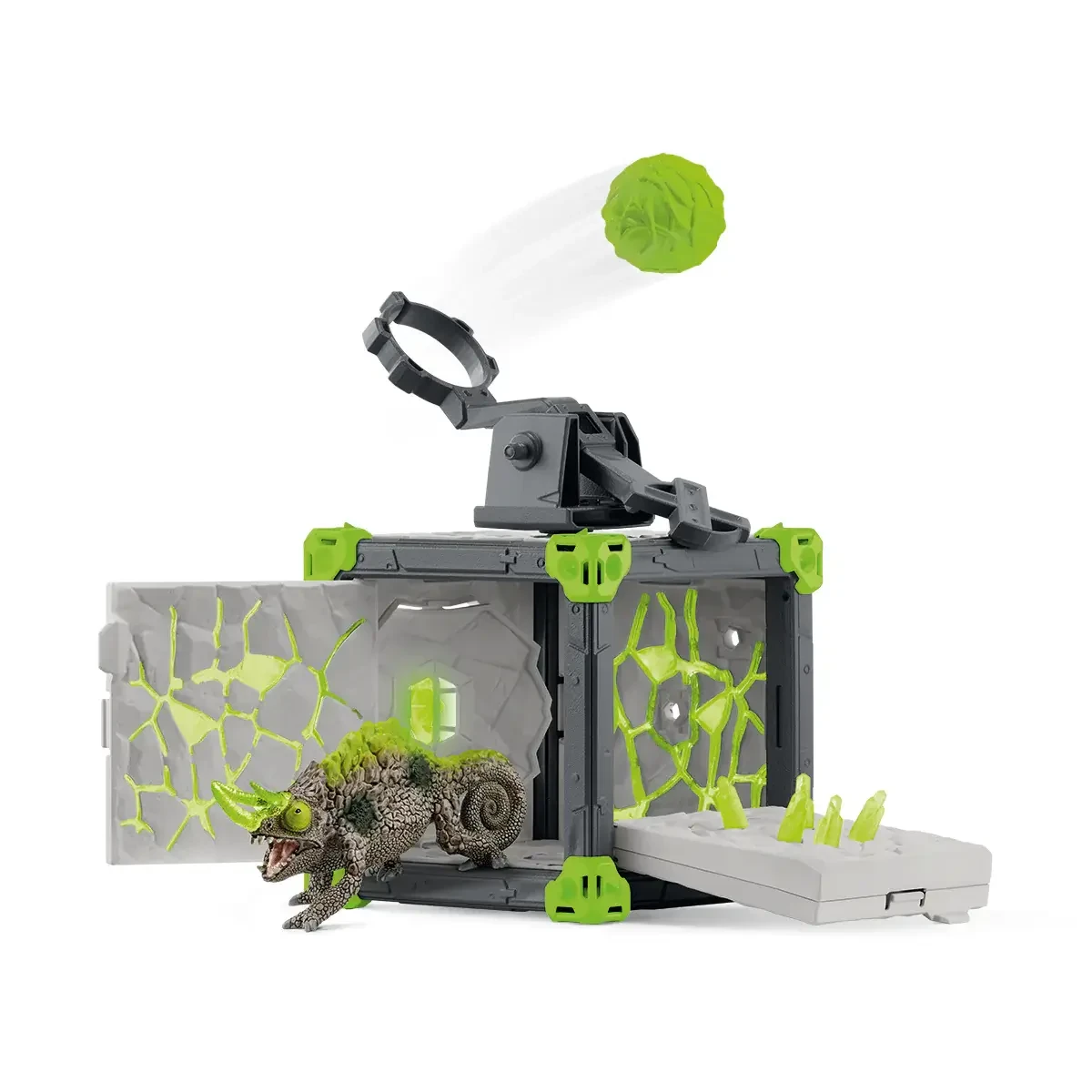 Schleich Eldrador BattleCave Stone Chameleon Playset