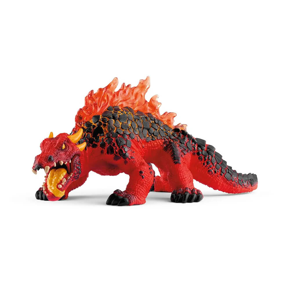 Schleich Eldrador Magma Lizard with mouth open