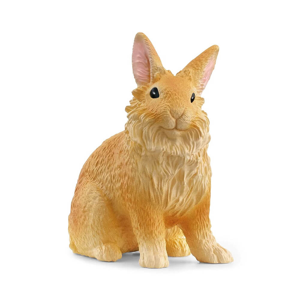 Schleich Farm World Lionhead Rabbit Figure