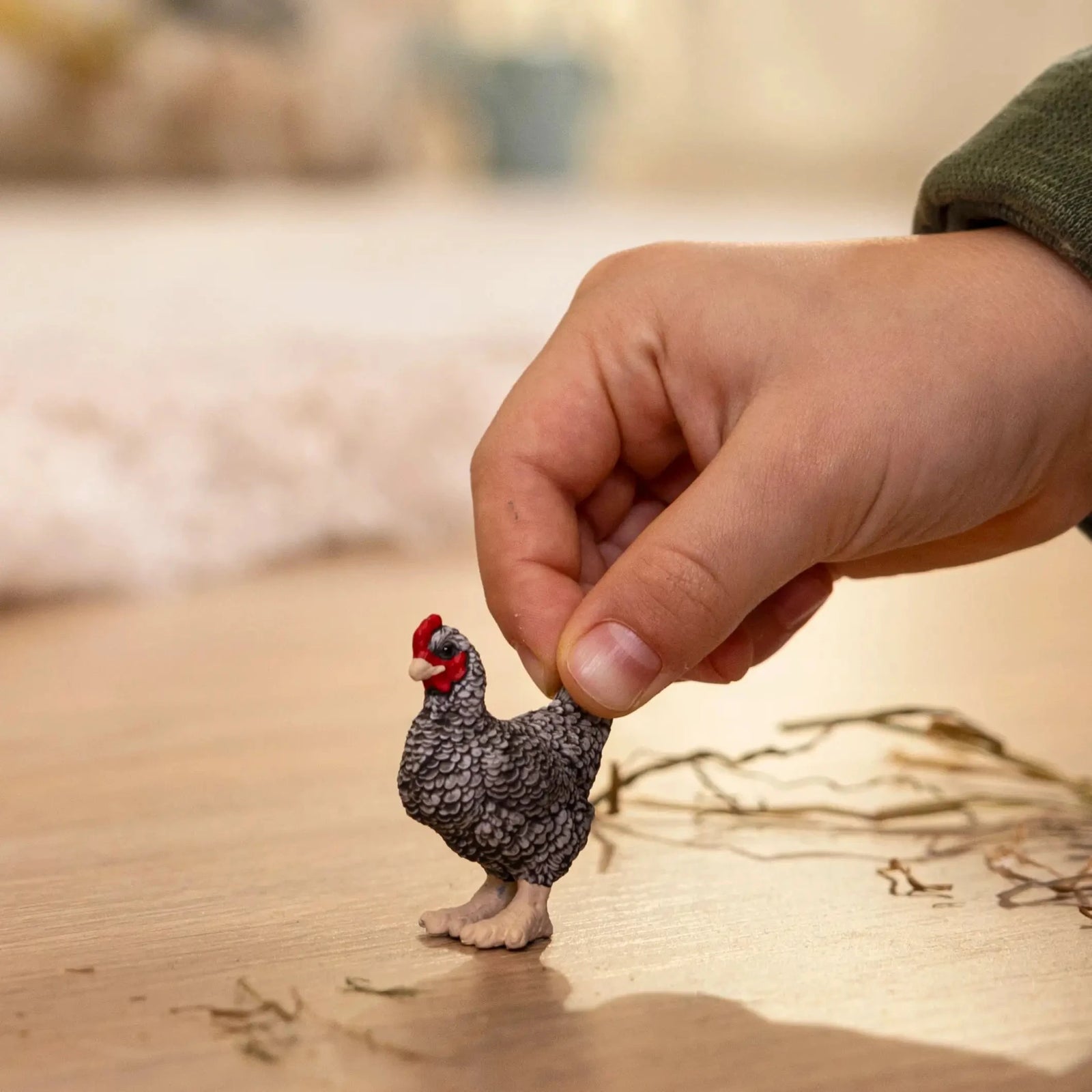Schleich Farm World Plymouth Rock Chicken