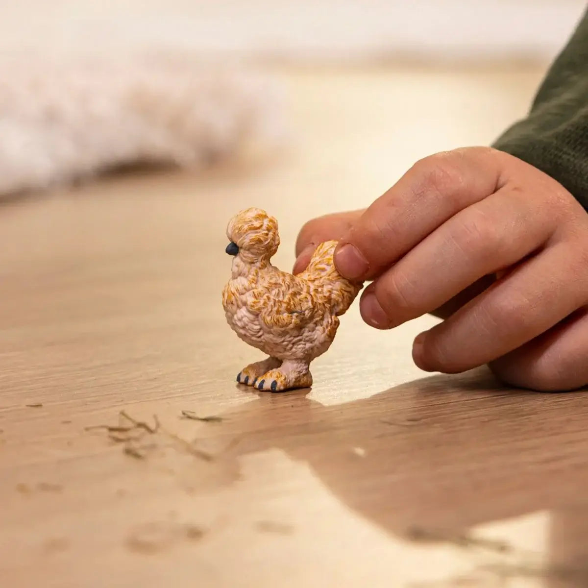 Schleich Farm World Silkie Chicken