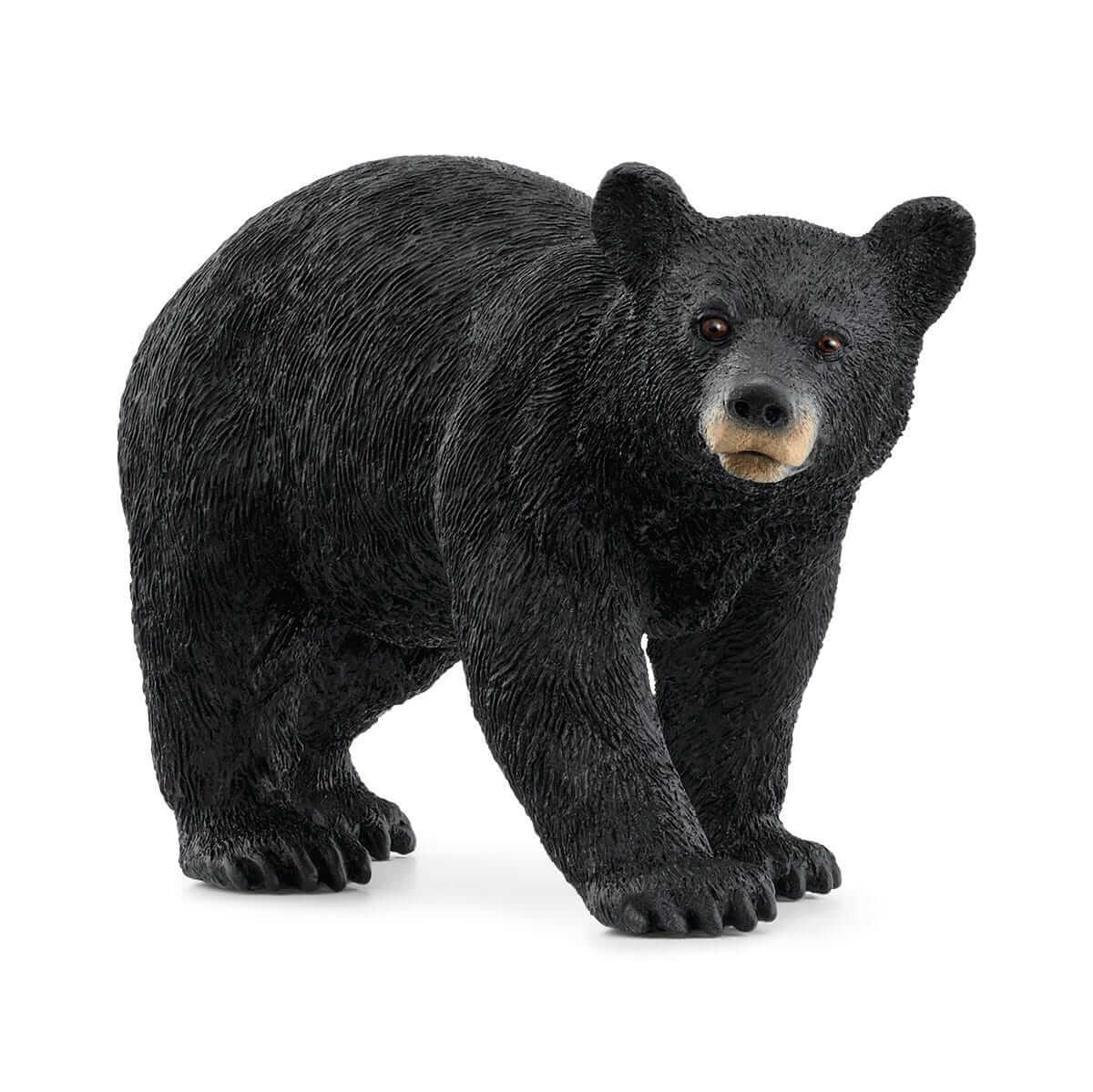 Schleich Wild Life American Black Bear Figure side view