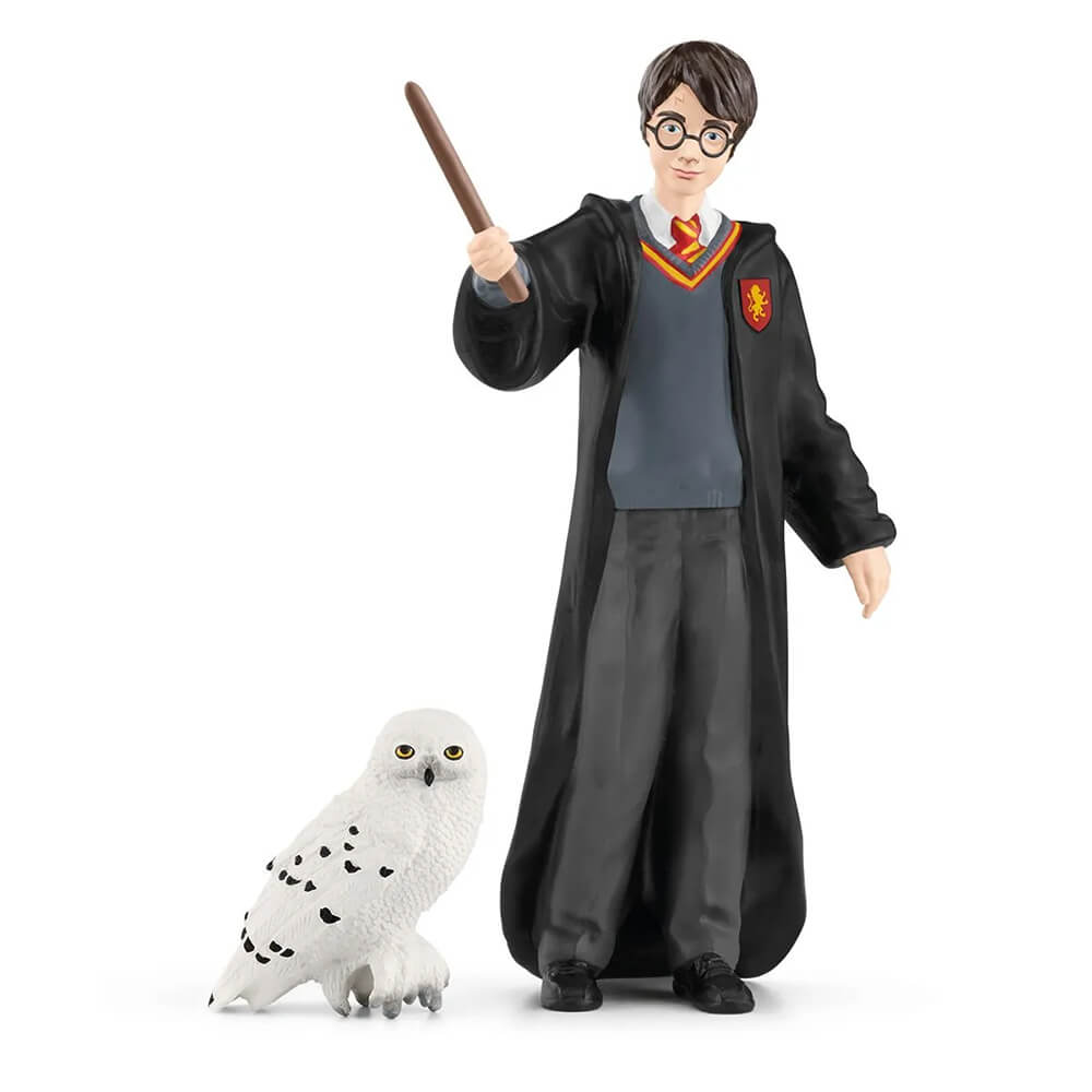 Schleich Wizarding World of Harry Potter Harry Potter & Hedwig with Hedwig removed 