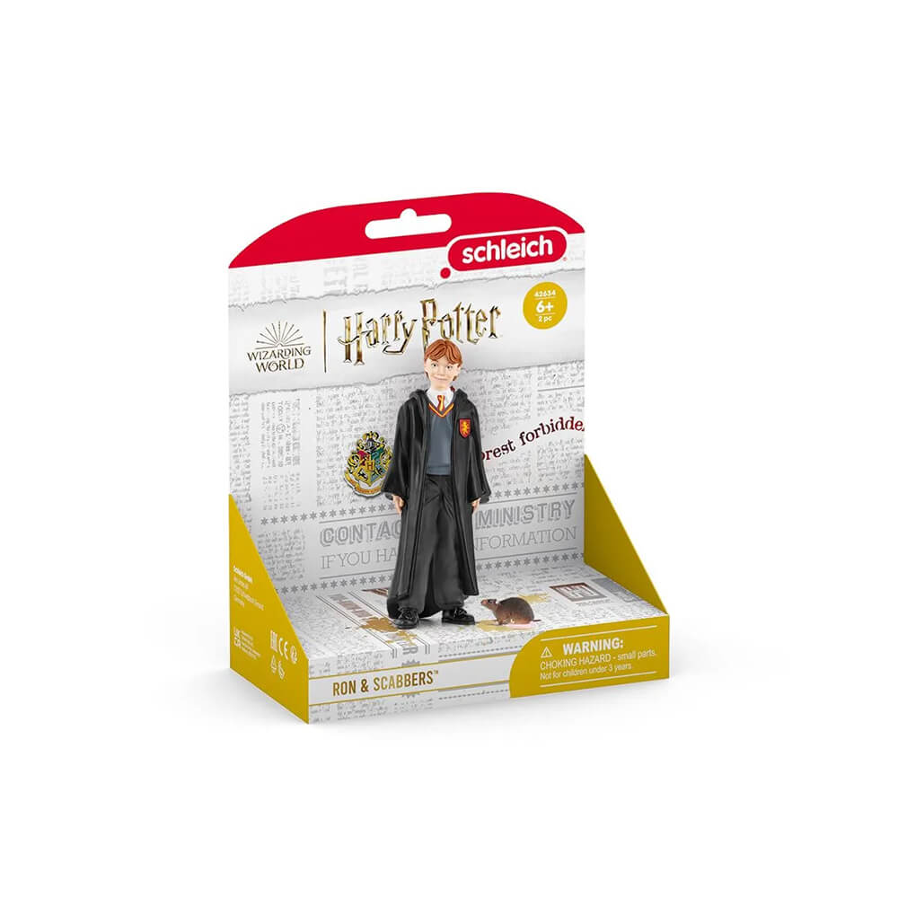 Schleich Wizarding World of Harry Potter Ron Weasley & Scabbers packaging