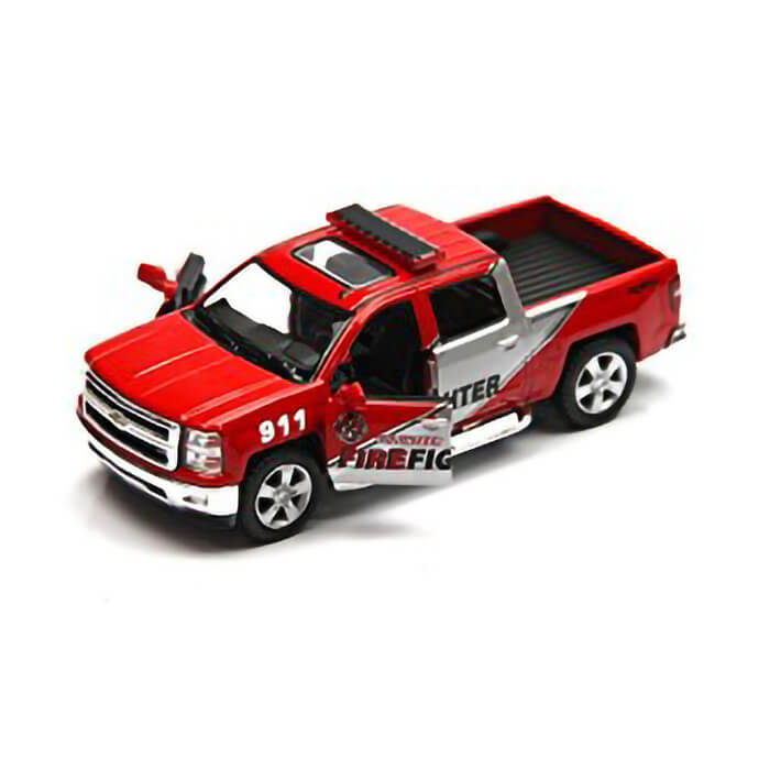 Schylling 2013 Ford F-150 SVT Raptor SuperCrew Fire and Rescue 1:32 Scale Diecast Vehicle