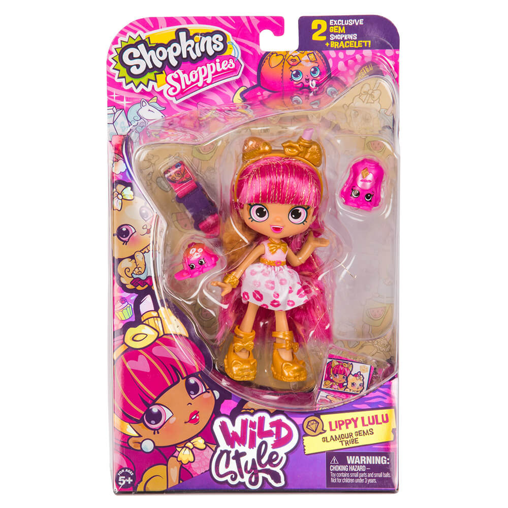 Shopkins Shoppies Wild Style Lippy Lulu Doll – Maziply Toys
