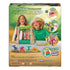 Back of Sink N’ Sand game box showing children playing with jungle sand structure, illustrated instructions, and details about explorer characters and gameplay steps.