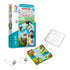 Counting Sheep Smart Games puzzle box shown with game board, plastic sheep pieces, and transparent cover, designed for ages 7+ with 60 progressive logic challenges.