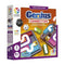 Smart Games Genius Connection puzzle game box shows colorful plastic pieces forming winding white paths on a board, with dice emphasizing strategy, STEM learning, and competitive play.