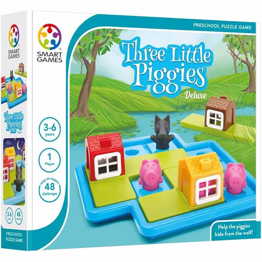 Smart Games Three Little Piggies Deluxe Brainteaser Game