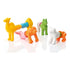 SmartMax magnetic animal toys shown mixed and matched, including camel, dolphin, monkey, horse, and bear pieces connected in fun, creative combinations.