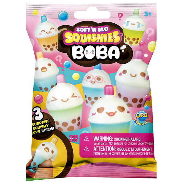 Stress Relief Squishies Collectibles ORB Arcade Cafe Animal Squishies Blind Bag 4-Pack - Slow Rising Kawaii Collectible Toys Blind Bags