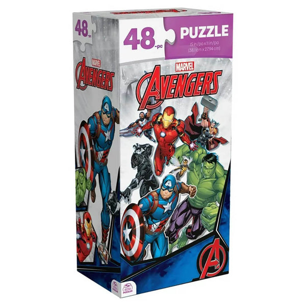 MARVEL アベンジャーズ Spin Master Marvel Avengers 48 Piece Puzzle – Maziply Toys
