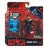 Packaged Spin Master DC Comics Selina Kyle action figure in sleek black outfit, displayed with three accessories in red and black box featuring Batman artwork.