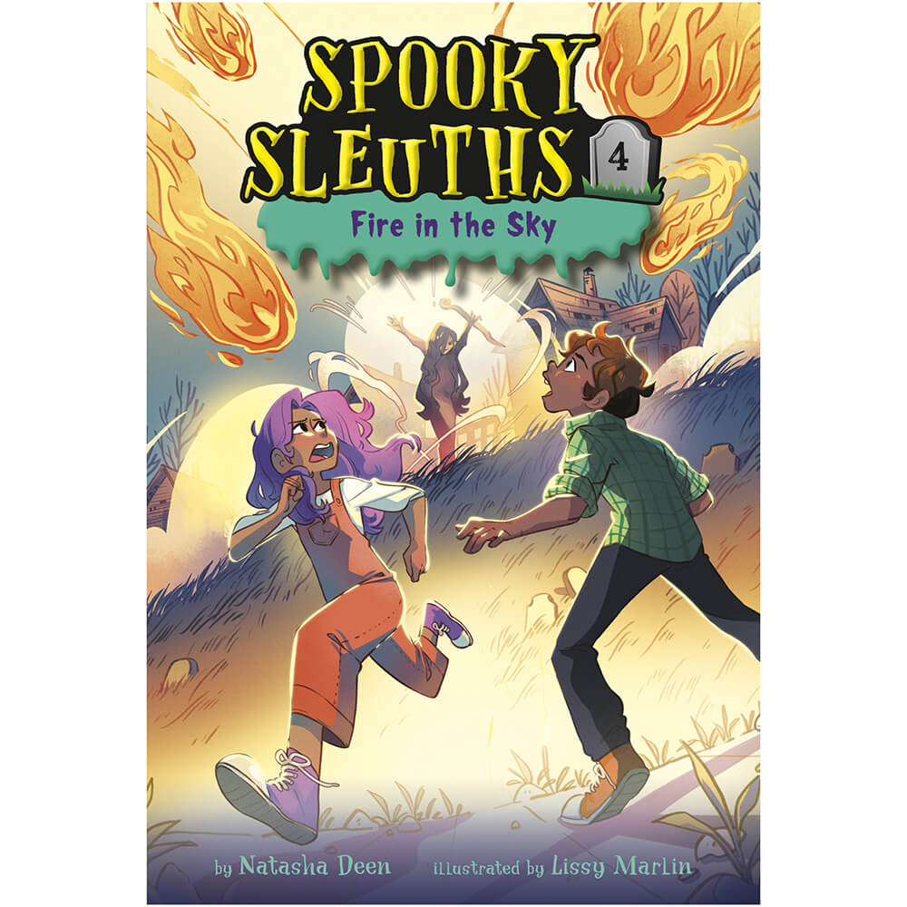 Spooky Sleuths #4: Fire in the Sky (Paperback)