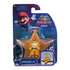 Super Mario Galaxy Movie Bowser Jr. figure features yellow plastic, a green shell and orange crest on a gold star platform, sealed in dark blue Jakks retail packaging.
