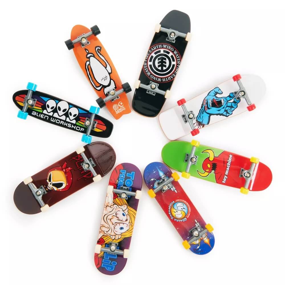 Tech Deck 25th Anniversary Skateboard 8-Pack
