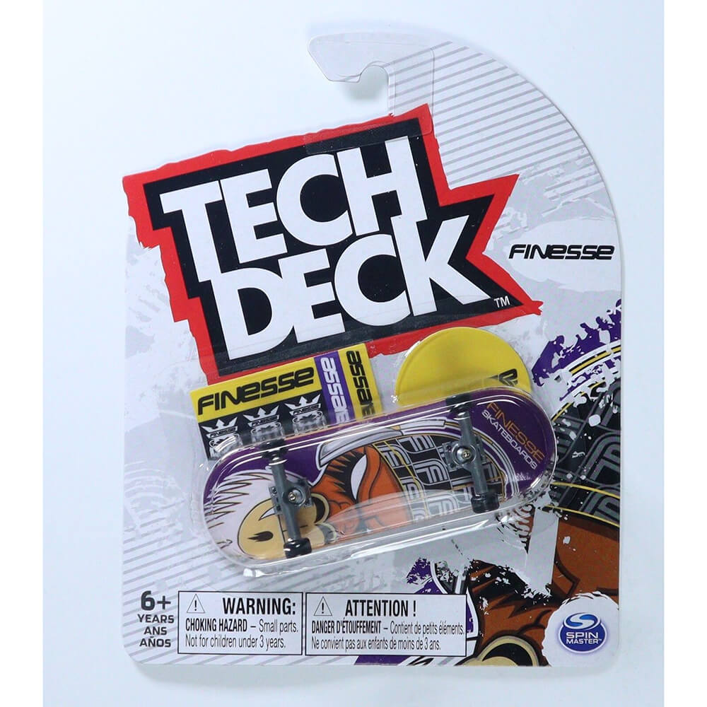 Tech Deck Finesse Headphone Monkey Purple Finger Skateboard